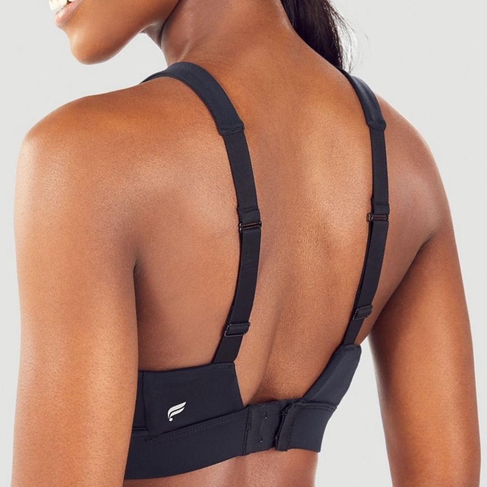 Fabletics All Day Every Day Bra, XXS, Black - Picture 4 of 5